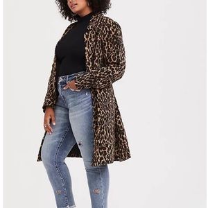 Torrid BLACK MOCK NECK FOXY TANK